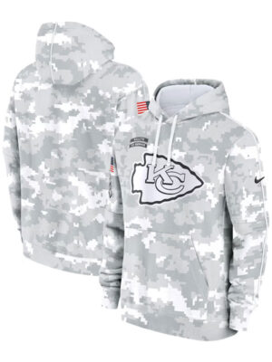 Kansas City Chiefs Salute to Service Arctic Camo Hoodie