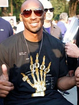 Kobe Bryant Not Broken Beaten Hand X-Ray T-Shirt
