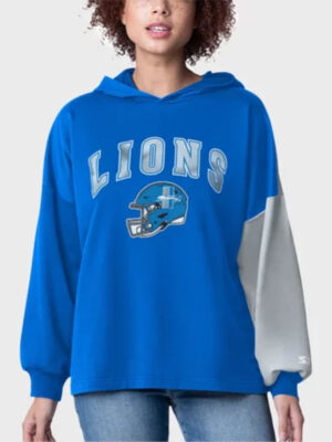 Lions Detroit Power Move Long Sleeve Pullover Hoodie