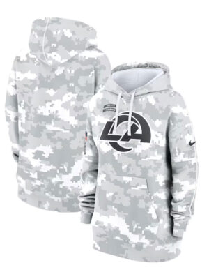 Los Angeles Rams Salute to Service Arctic Camo Hoodie