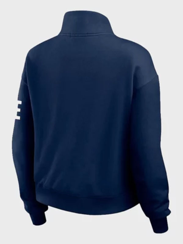New England Patriots Erin Andrews Quarter-Zip Jacket