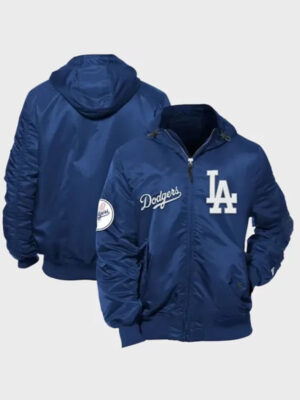 New Los Angeles Dodgers Era x Alpha Bomber Jacket