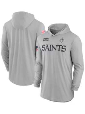 New Orleans Saints Salute to Service Long Sleeve Hoodie