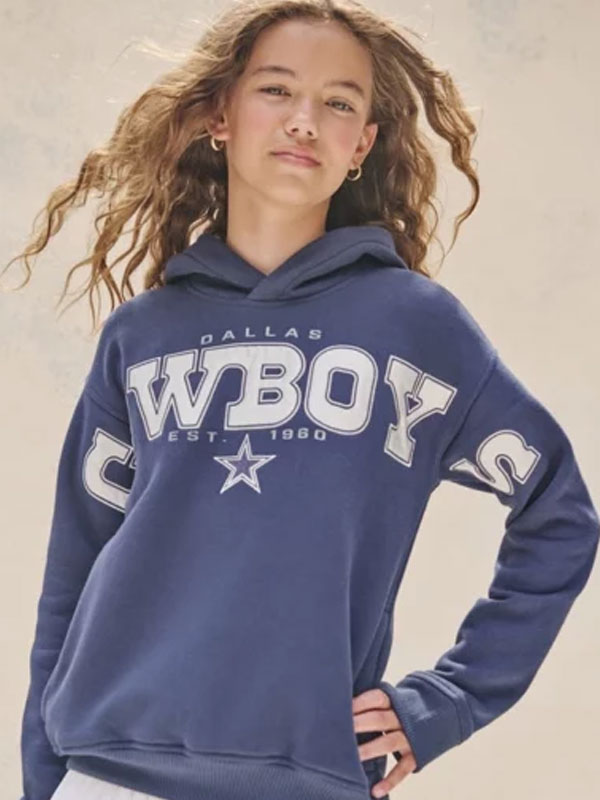 NFL 2024 Abercrombie Dallas Cowboys Pullover Hoodie