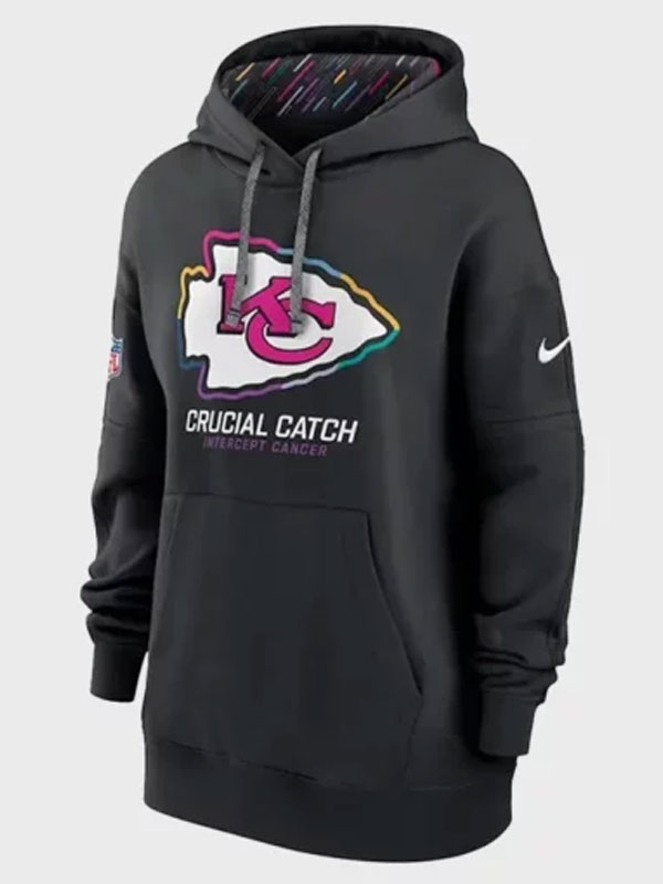 NFL 2024 KC Chiefs Crucial Catch Pullover Hoodie