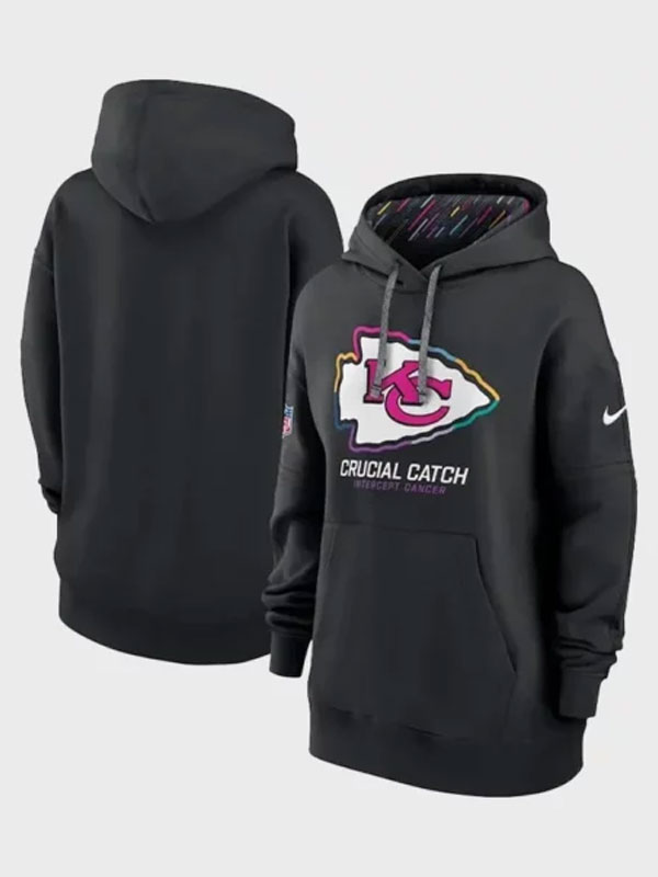 NFL 2024 KC Chiefs Crucial Catch Pullover Hoodie
