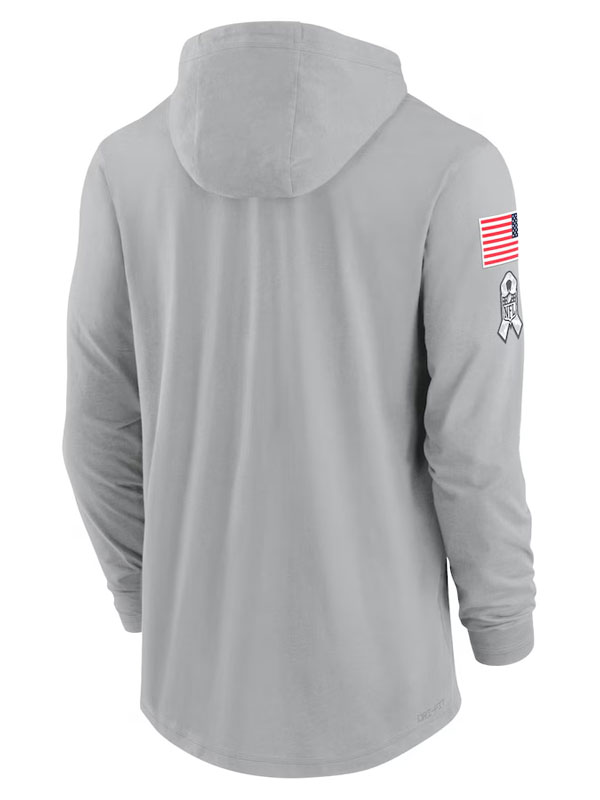 NFL Chicago Bears Salute to Service Long Sleeve Hoodie