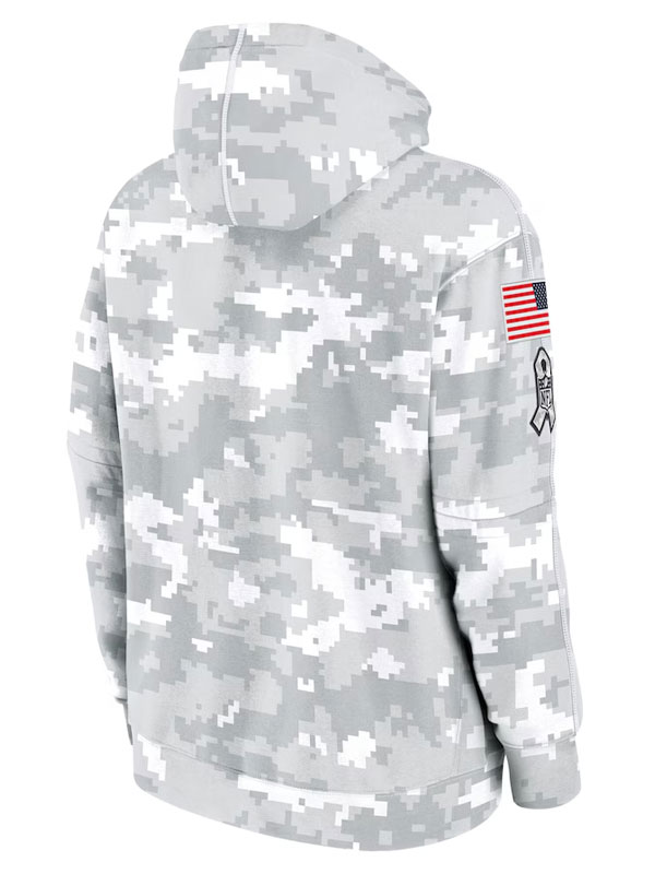 NFL Cleveland Browns Salute to Service Arctic Camo Hoodie