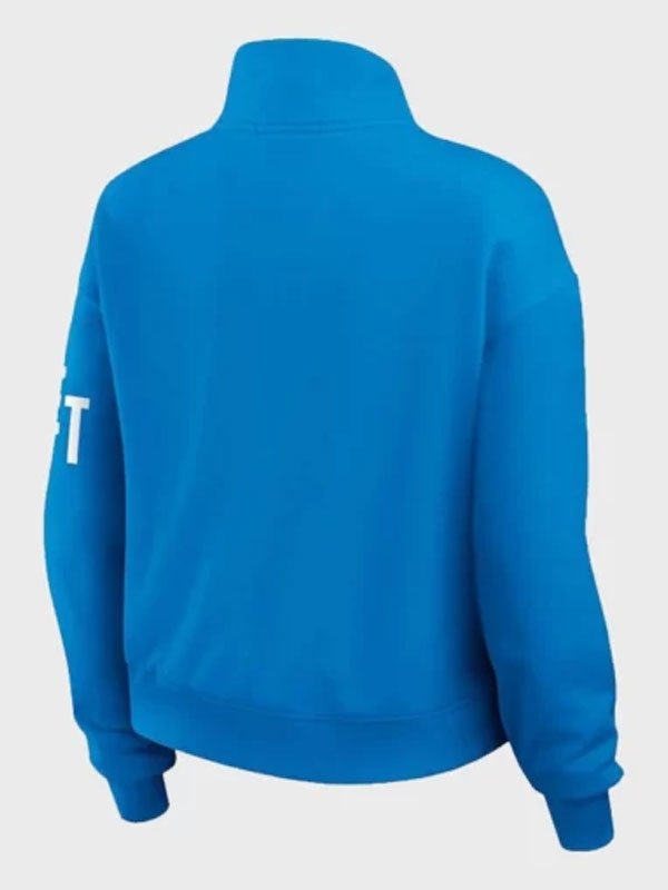 NFL Detroit Lions Erin Andrews Quarter-Zip Jacket