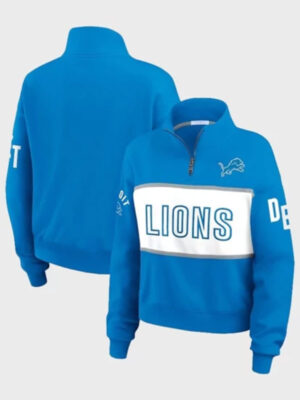 NFL Detroit Lions Erin Andrews Quarter-Zip Jacket