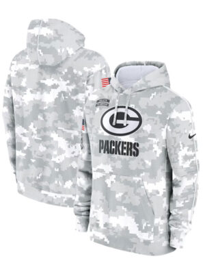 NFL Green Bay Packers Salute to Service Arctic Camo Hoodie