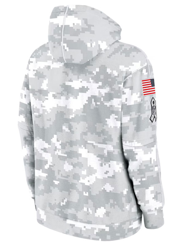 NFL Houston Texans Salute to Service Arctic Camo Hoodie