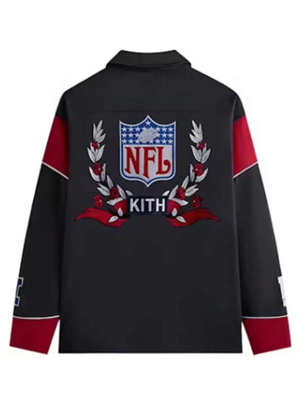 NFL Kith New York Giants Kieran Coaches Varsity Jacket
