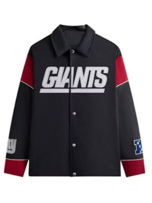 NFL Kith New York Giants Kieran Coaches Varsity Jacket