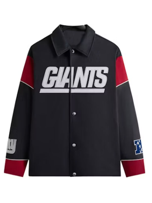 NFL Kith New York Giants Kieran Coaches Varsity Jacket