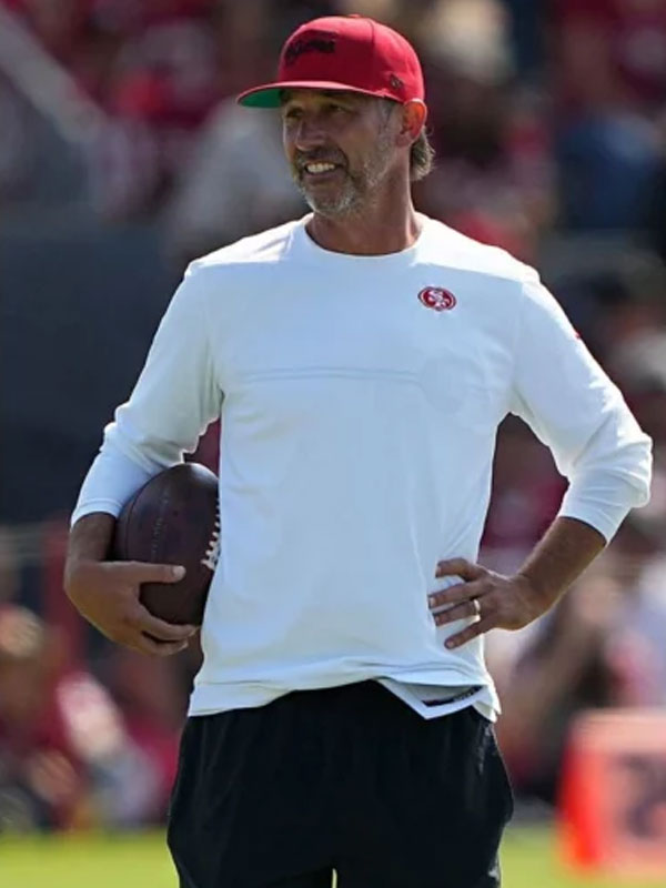 NFL Kyle Shanahan San Francisco 49ers White T-shirt
