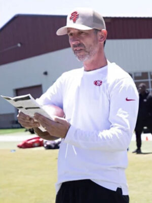 NFL Kyle Shanahan San Francisco 49ers White T-shirt