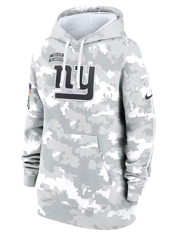 NFL New York Giants Salute to Service Arctic Camo Hoodie