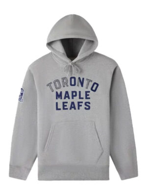 OVO X Toronto Maple Leafs Grey Pullover Hoodie