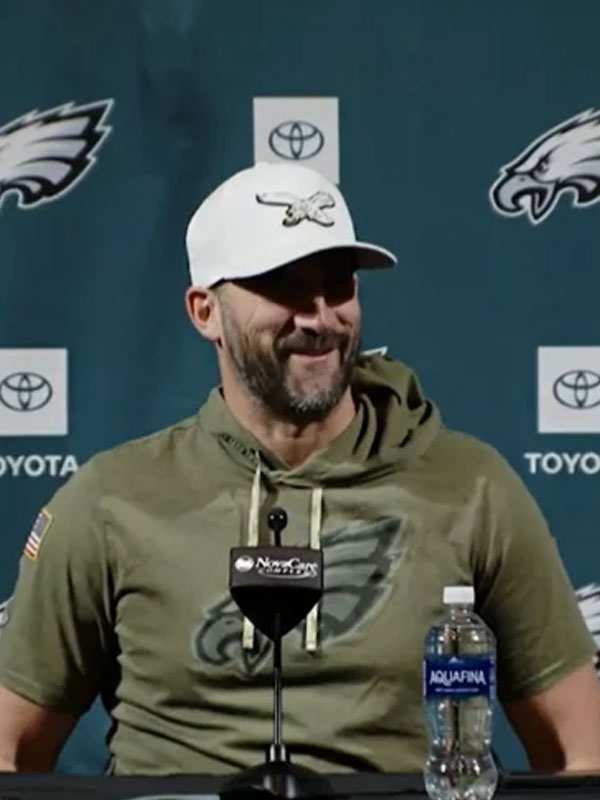 Philadelphia Eagles Nick Sirianni Salute to Service Hoodie