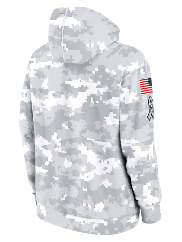 Philadelphia Eagles Salute to Service Arctic Camo Hoodie