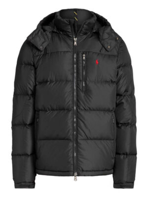 Polo Ralph Lauren Black Puffer Bomber Jacket