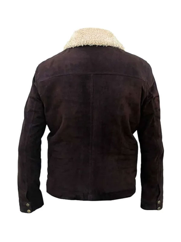Rick Grimes The Walking Dead Suede Leather Jacket
