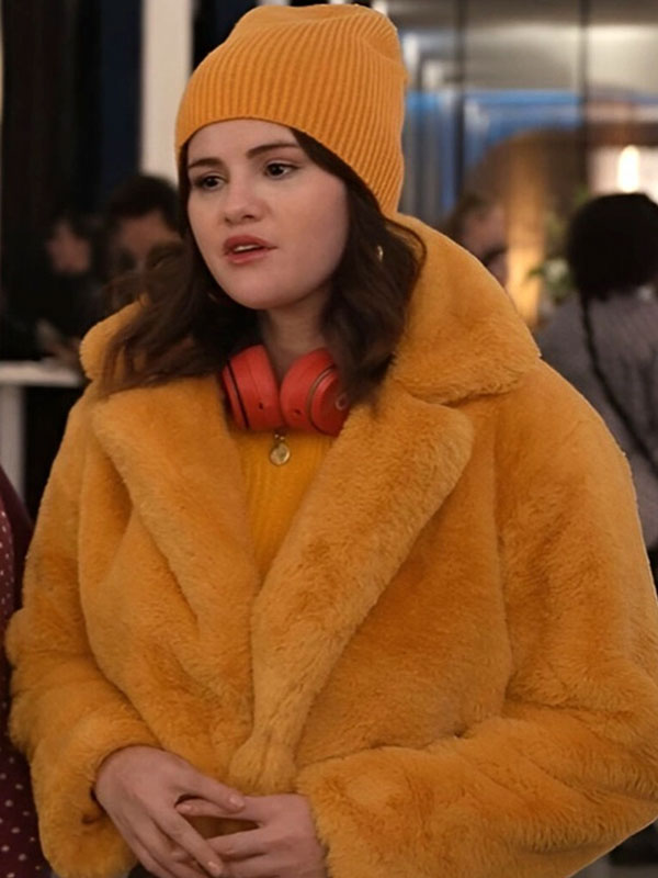 S04 Selena Gomez Only Murders in the Building Fur Jacket