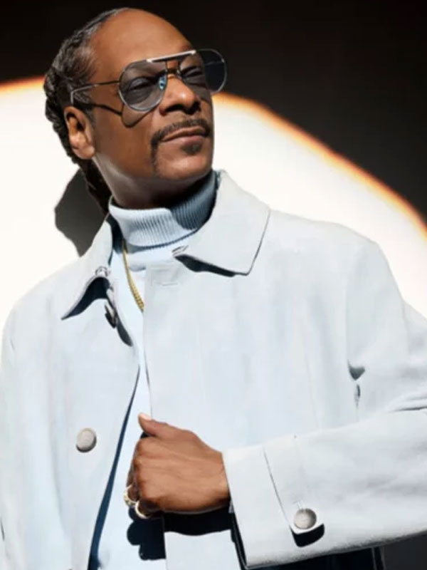 S26 Snoop Dogg The Voice Grey Trench Coat