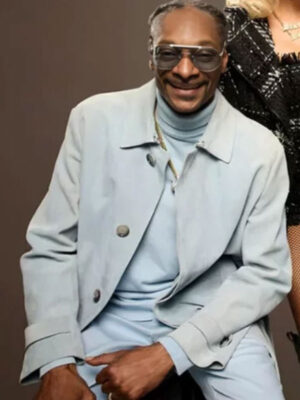 S26 Snoop Dogg The Voice Grey Trench Coat