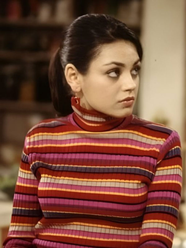 S5 Jackie Burkhart That 70s Show Striped Sweater