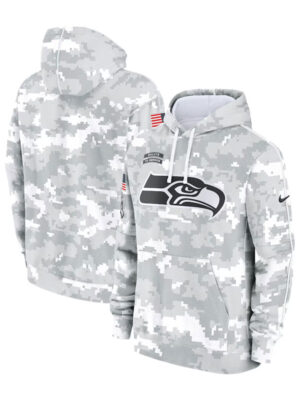Seattle Seahawks Salute to Service Arctic Camo Hoodie