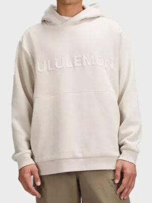 Steady State Lululemon Graphic Beige Pullover Hoodie