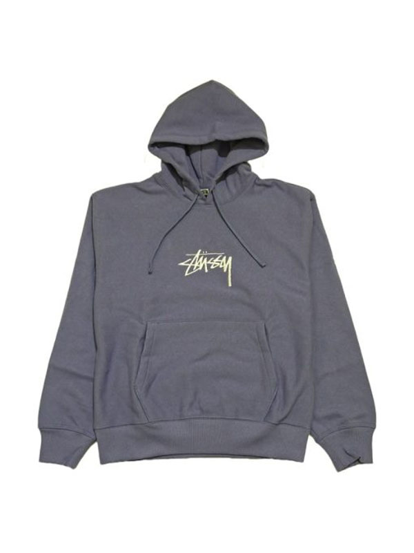Stussy Applique Fleece Pullover Hoodie