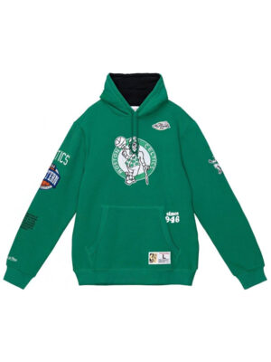 Team Origins Boston Celtics Green Pullover Hoodie