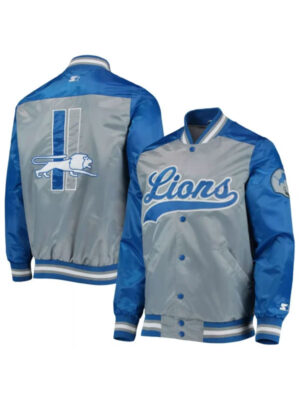 Unisex Detroit Lions Starter Satin Jacket