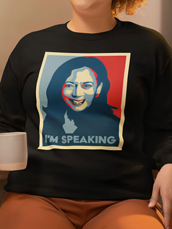 Unisex Kamala Harris Fleece Sweatshirt