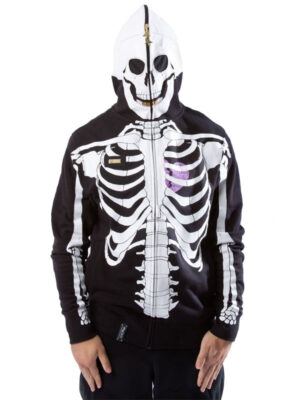 Unisex LRG Dead Serious Skull Zip-Up Hoodie