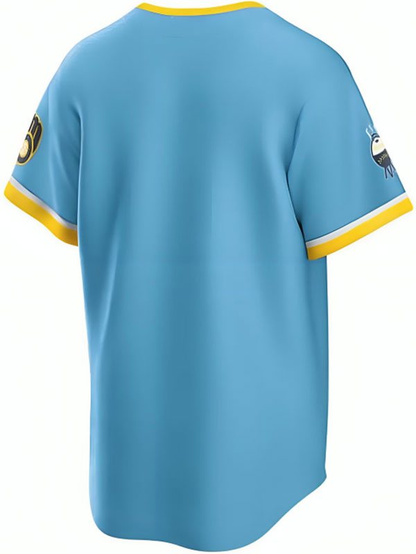 Unisex Milwaukee Brewers Brew Crew Blue Jersey