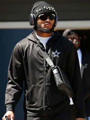 Unisex NFL Dallas Cowboys Black Zip-Up Hoodie
