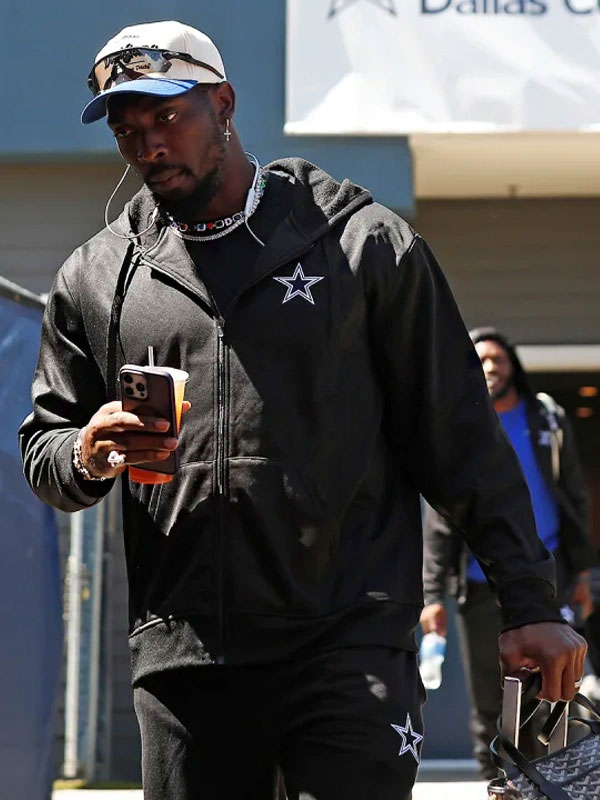 Unisex NFL Dallas Cowboys Black Zip-Up Hoodie