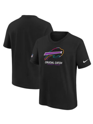 2024 NFL Crucial Catch Buffalo Bills Black T-Shirt
