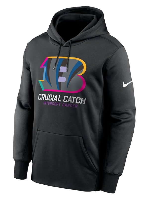 NFL Crucial Catch Cincinnati Bengals Pullover Hoodie