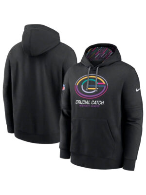 2024 NFL Crucial Catch Green Bay Packers Pullover Hoodie
