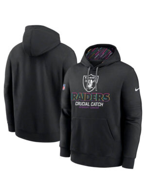 2024 NFL Crucial Catch Las Vegas Raiders Pullover Hoodie