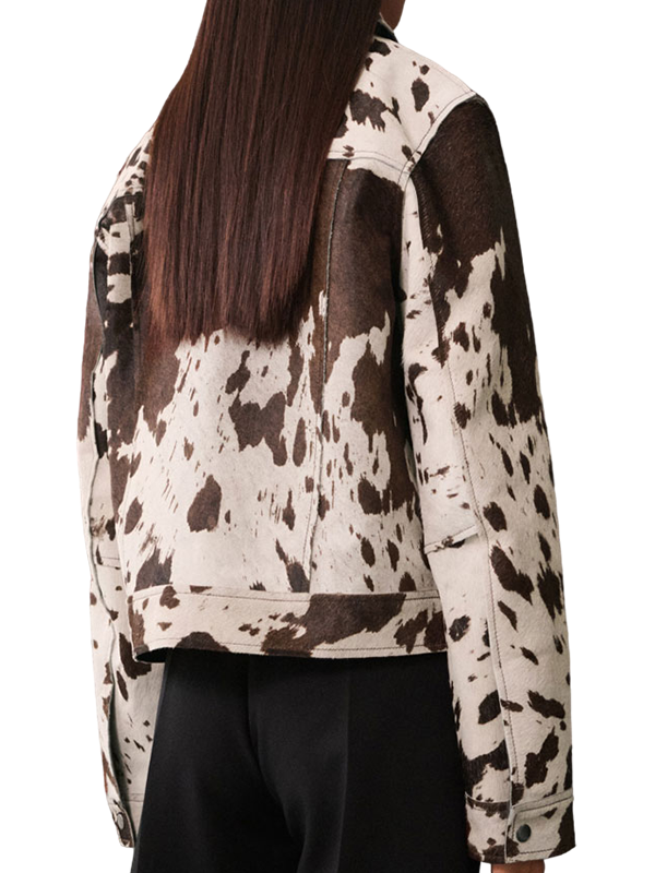 2024 Star Academy Maylys Fur Effect Leather Jacket