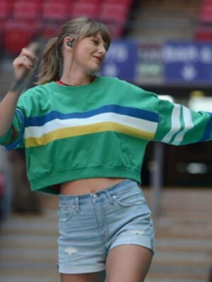 2American Singer Taylor Swift G Kero Stripes Sweatshirt-1