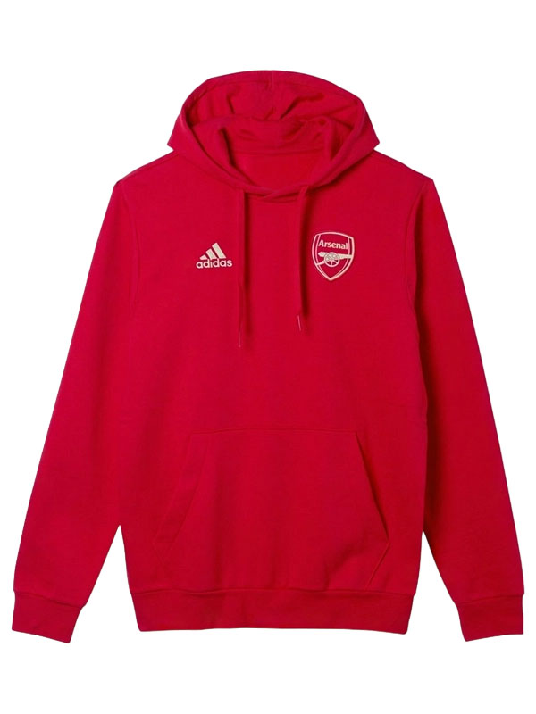 Adidas Arsenal Red Fleece Pullover Hoodie