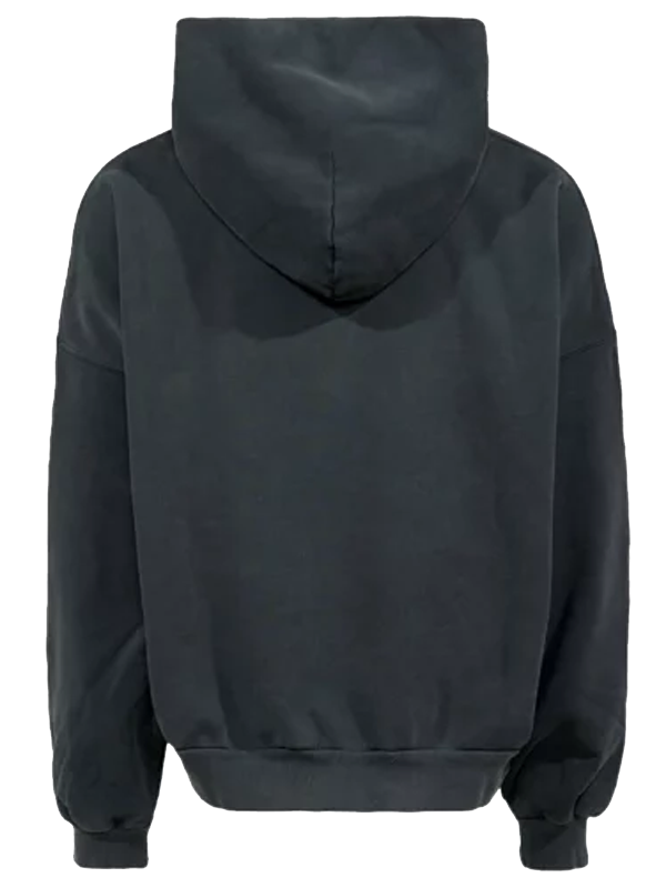 Adidas Balenciaga Oversized Black Pullover Hoodie