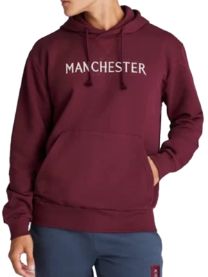 Adidas United MANU SZN Oversized Pullover Hoodie